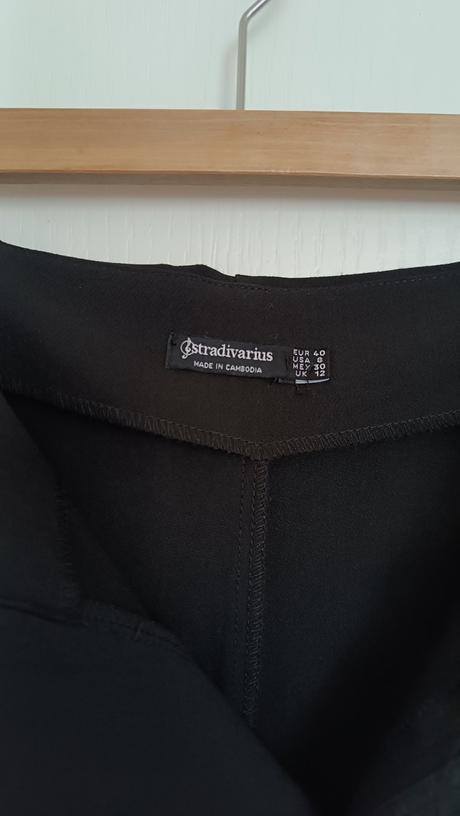 Nohavice do kancelárie, stradivarius,40