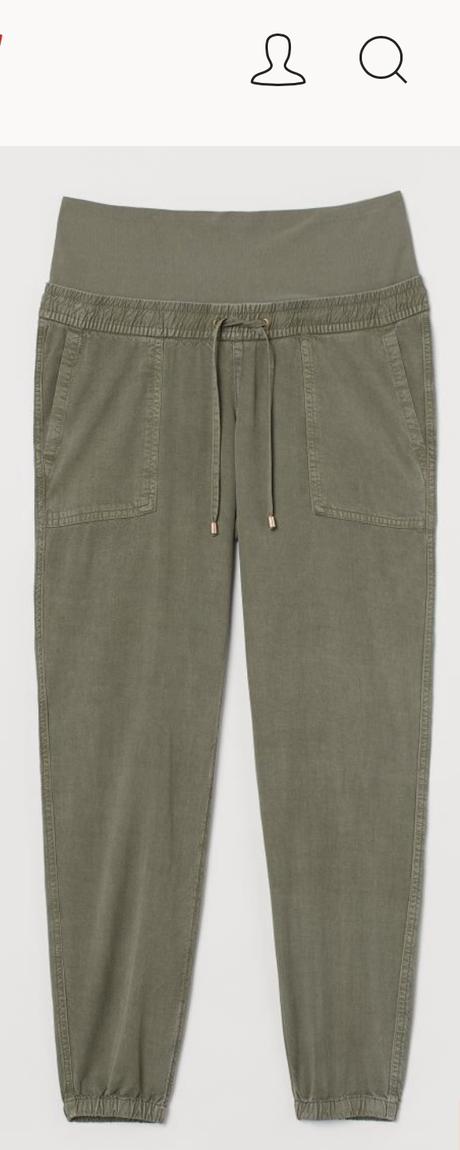Nohavice tehotenske, h&m,s