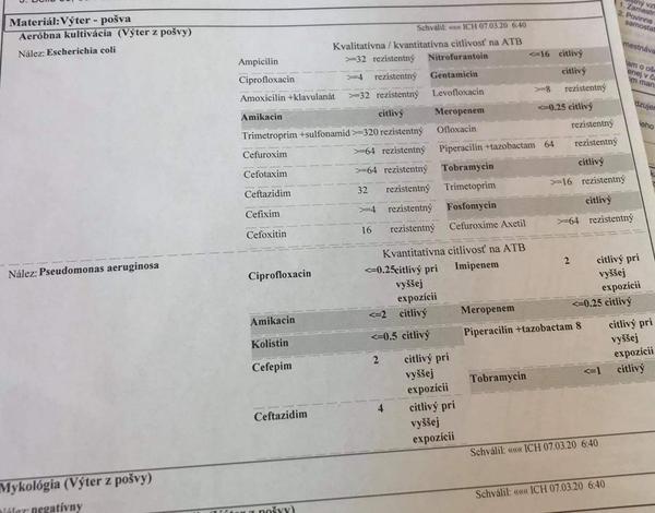 Aký je Váš názor na výsledky zo steru z pošvy trojročnej dcérky?