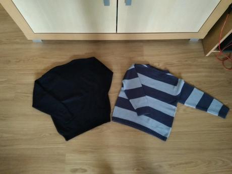 Dva elegantné svetre pre chlapca veľ. 110/116, marks & spencer,110