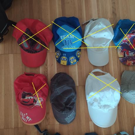 Šiltovky a klobúčiky 1e/k nosené výlučne mojimi d, 134