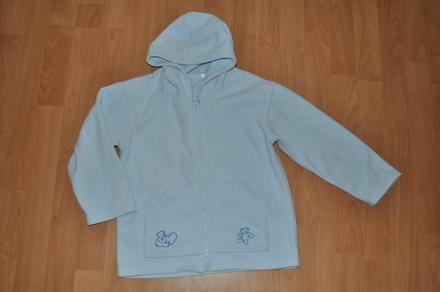 Flaušová mikina na zips, quelle,110