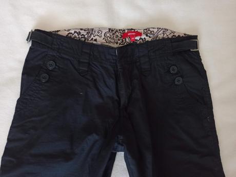 Čierne nohavice montego, s