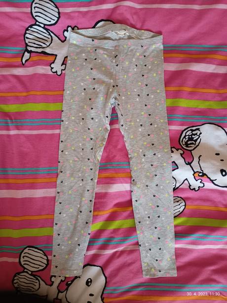 7 ks leginy, teplaky hm, benetton, 104–116