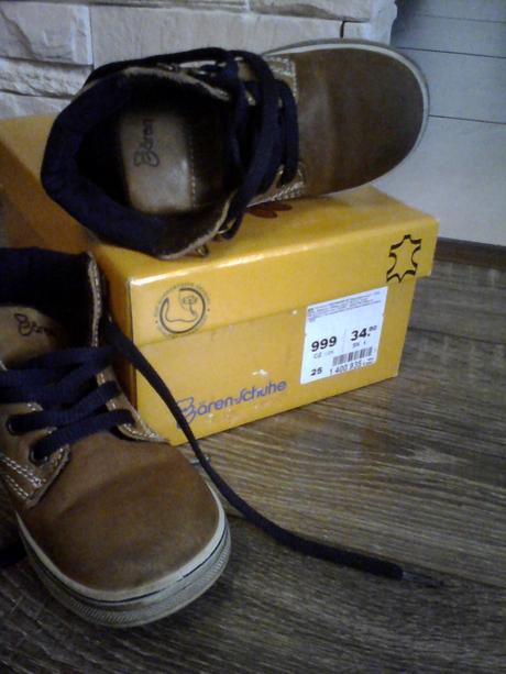 Kožené topánočky, bären-schuhe,25