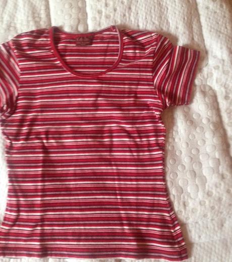 Pásikové tričko h&m - l.o.o.g. v. m/l - 40/42, h&m,m