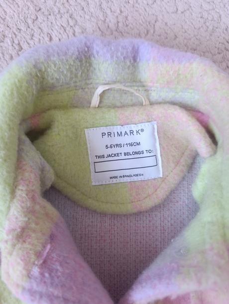 Kabátik, primark,116