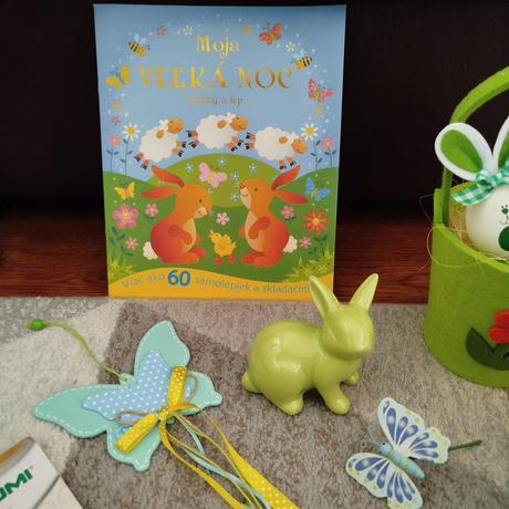 Veľkonočné dekorácie, šablóny a časopis, 