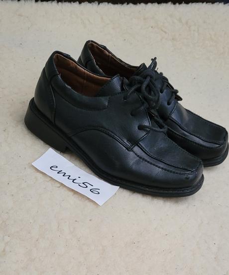 Čierne chl. topánky na šnúrovanie, 27