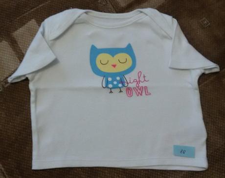 Tričko s milučkou sovičkou, f&f,86