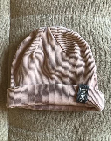 Bledoružová bavlnená čiapka hani, 2 - 4 roky, 98