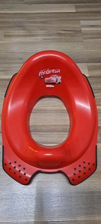 Redukcia (adaptér) na wc - červená mc queen,