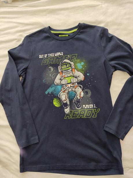 Tričko s dlhým rukávom, f&f,158