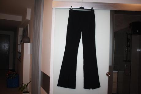 Mango cierne elegantne nohavice, mango,s