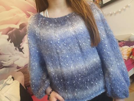 Ombré vlna (postačí na s sveter), 