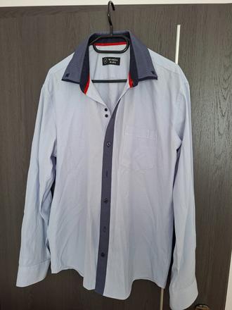 Pánska svetlomodrá košeľa, 43