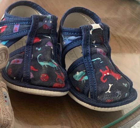 Papuče rak vel.20,5 +papuče vel.20-22, rak,20