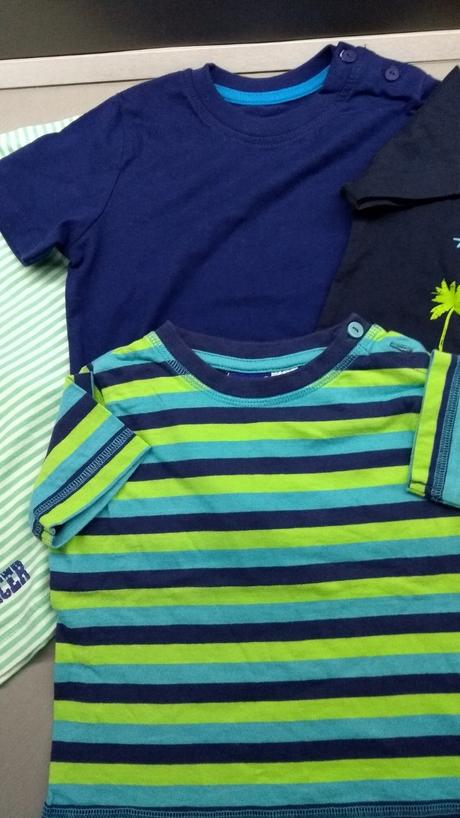 4x tricko 86/92, lupilu,86