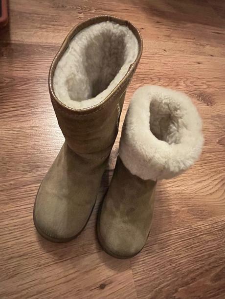 Paciotti kožené/ ovčia vlna cizmicky, 25