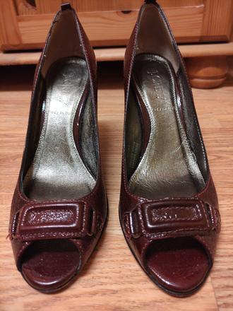 Kožené lodičky j.crew, 39