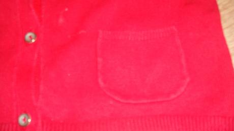 Svetrík zara červený, zara,92