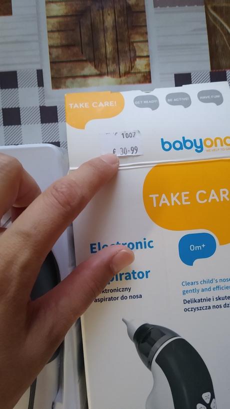 Detská odsávačka na soplik, babyono