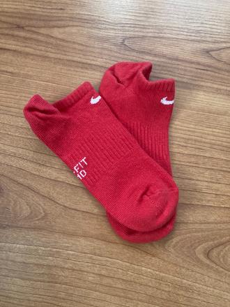 Nike dri-fit ponožky červené, nike,38