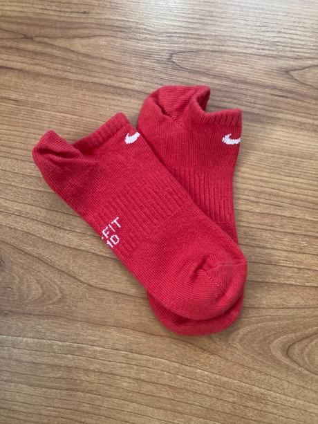 Nike dri-fit ponožky červené, nike,38