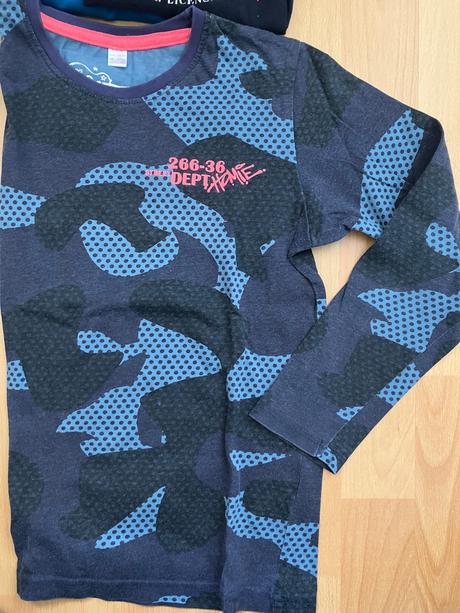 Tričká 6ks, 122–134