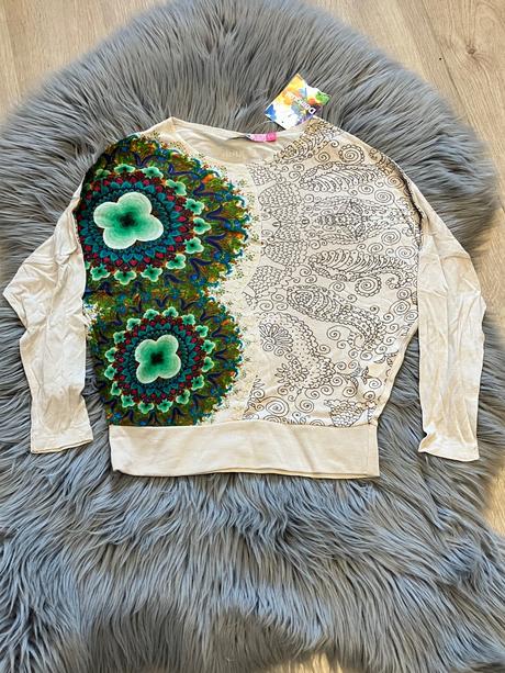 Dievčenské tričko dlhý rukáv desigual (116), desigual,116