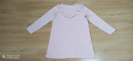 Bledoružové šaty, fox & bunny,128