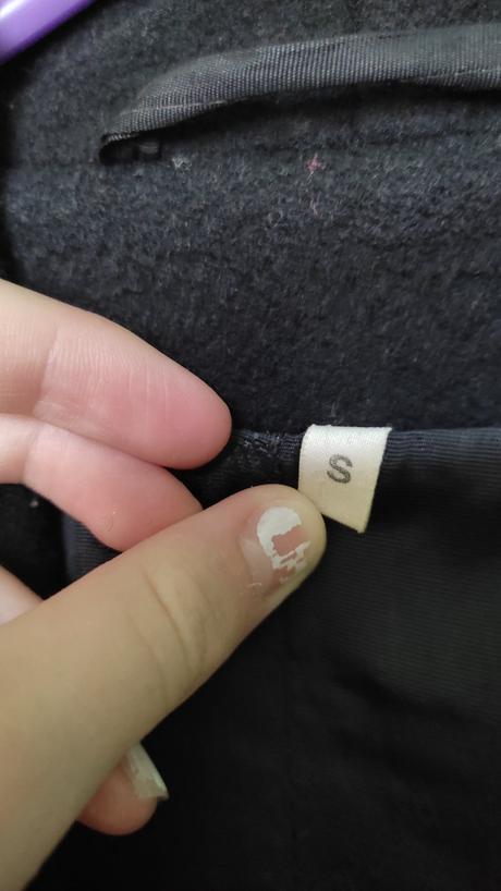 Zimný kabát dlhý s, s