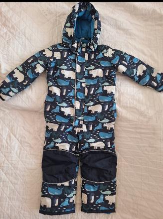 Zimný overal tchibo 110/116, tchibo,110