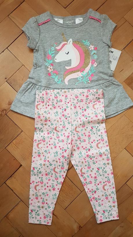 Tričko s legínami, carter's,80
