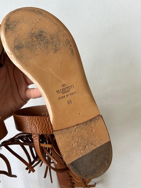 Valentino sandále v.39, 39