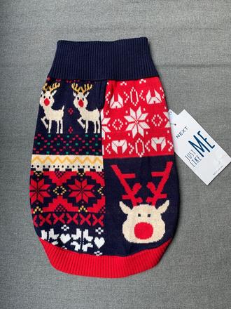 Vianočny pulover pre psa zn. next oblečenie pes s,