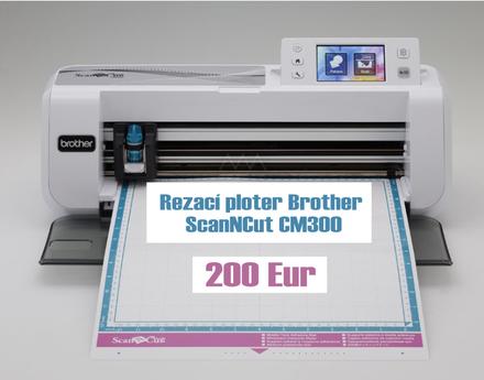 Rezací ploter brother scanncut cm300,