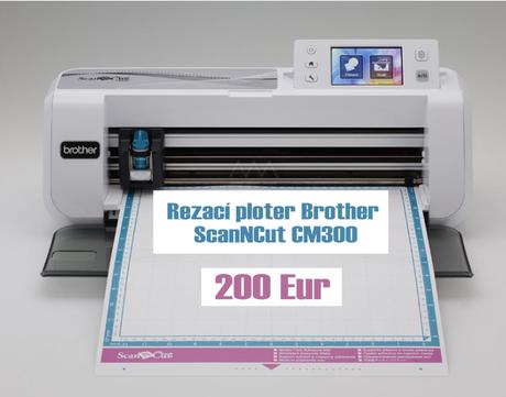 Rezací ploter brother scanncut cm300,
