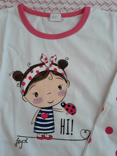 Dievčenské pyžamo, japitex,140