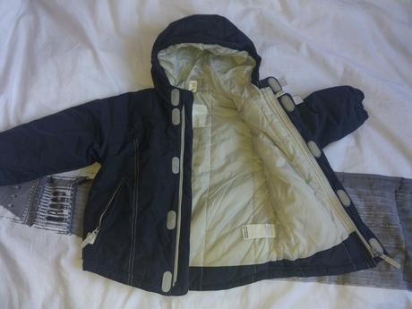 Zimná bundička - decathlon - nosená 1sezonu, decathlon,98