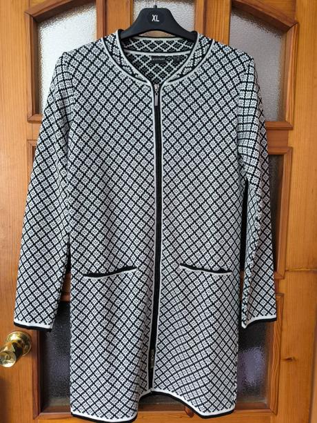 Kardigan na zips 36/38, bonprix,38