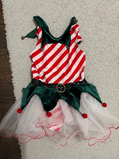 Kostým vianočný škriatok, 