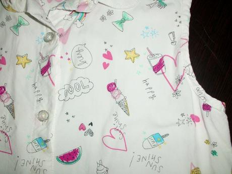 Košeľová blúzka - veľ. 134/140, george,134