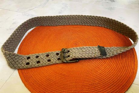 Naturálny jutový opasok,