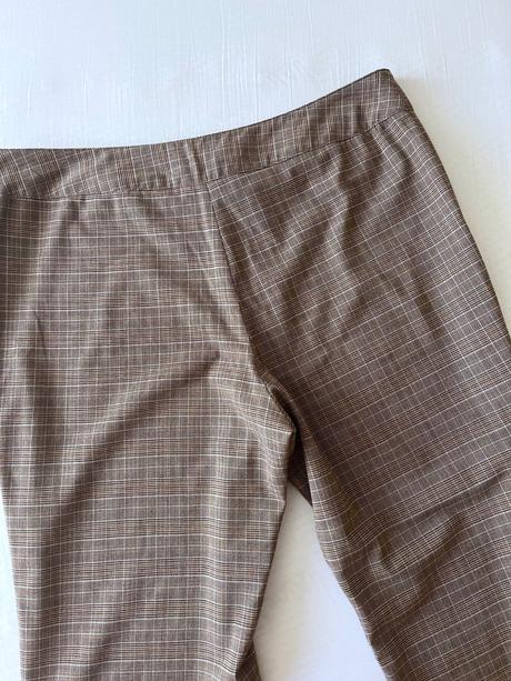 Amaranto káro nohavice uk16/eur 44, amaranto,44
