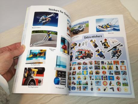 Dk ultimate factivity lego city + stickers nsp21, 