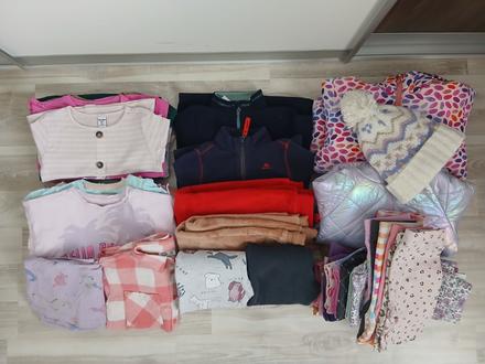 Veľký balíček oblečenia veľ. 116, 104–116