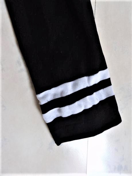 Hrubšie pančuchy bez chodidla, l