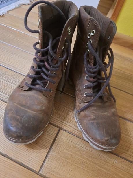 Kožené topanky, timberland,38