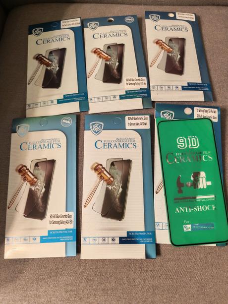 Ochranné sklo na samsung 9d na samsung a23 5g a54, 